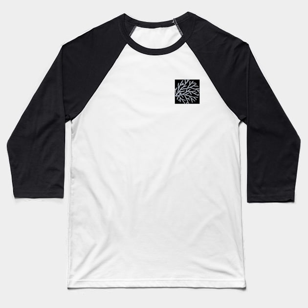 white twig Baseball T-Shirt by nedorrer